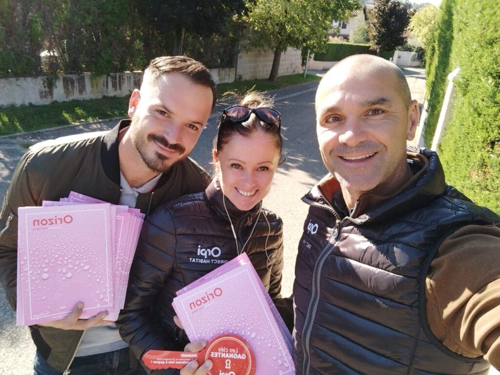 Prospection magazine immobilier vente achat transaction équipe Neuville sur sâone